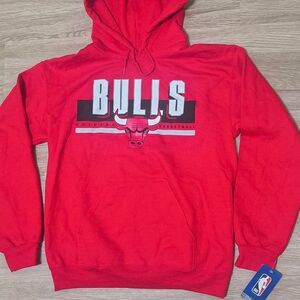 Chicago Bulls Hoodie – Red – Size S – NBA Official - NWT